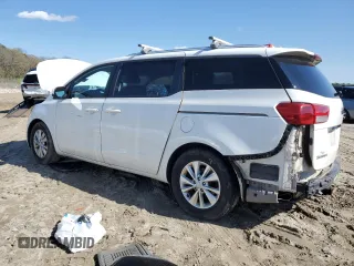 2016 Kia Sedona LX with VIN KNDMB5C17G6163863, listed as a Copart auction lot 52128745 with 165,416 mi miles and Salvage Title. Bid and sale history available at DreamBid. Image 2.