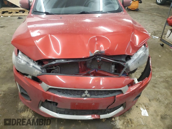 2016 Mitsubishi Lancer SE with VIN JA32V2FW5GU002619, listed as a Copart auction lot 47193795 with 91,645 mi miles and Salvage Title. Bid and sale history available at carsss.com. Image 11.