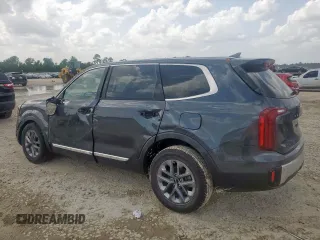 2024 Kia Telluride LX with VIN 5XYP24GC2RG422360, listed as a Copart auction lot 62928185 with 23,563 mi miles and Salvage title. Bid and sale history available at DreamBid. Image 2.