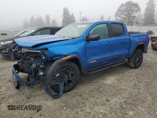 2023 GMC Canyon 2WD Elevation with VIN 1GTP5BEK7P1131310, listed as a Copart auction lot 72930464 with 0 mi miles and Salvage Title. Bid and sale history available at carsss.com. Image 1.
