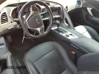 2016 Chevrolet Corvette 2LT with VIN 1G1YD2D78G5110245, listed as a Copart auction lot 59372215 with 21,318 mi miles and Salvage title. Bid and sale history available at DreamBid. Image 8.
