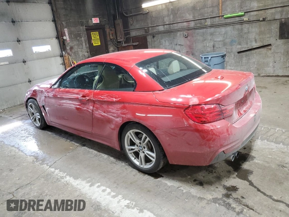 2017 BMW 4 Series 430i z VIN WBA4U7C50H5D43282, wystawiony jako Copart lot #47226685 z przebiegiem 30 973 mil mil oraz Szkoda całkowita • Salvage title. Historia ofert i sprzedaży dostępna na DreamBid. Obrazek 2.