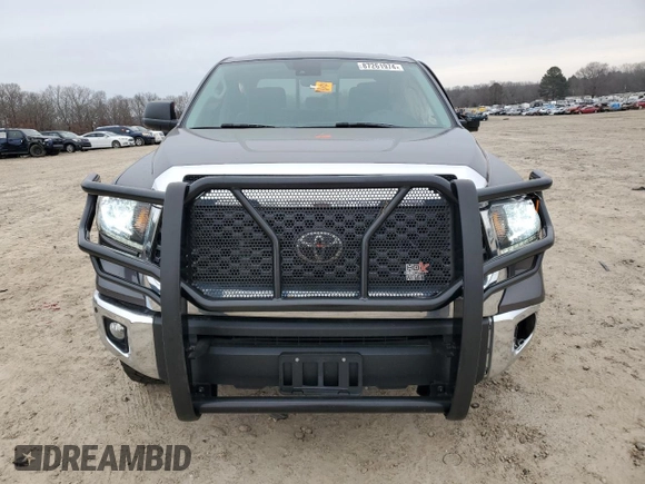2021 Toyota Tundra SR with VIN 5TFUY5F18MX012725, listed as a Copart auction lot 52550205 with 54,727 mi miles and Salvage title. Bid and sale history available at DreamBid. Image 5.