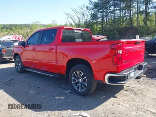 2022 Chevrolet Silverado 1500 LT with VIN 1GCPACED2NZ561022, listed as a IAAI auction lot 42019820 with 1 mi miles. Bid and sale history available at carsss.com. Image 3.