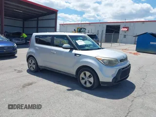 2014 Kia Soul with VIN KNDJN2A27E7701568, listed as a IAAI auction lot 42189948 with 162,585 mi miles. Bid and sale history available at carsss.com. Image 1.
