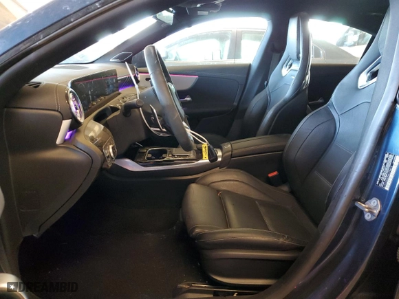 2022 Mercedes-Benz CLA with VIN W1K5J5DB2NN278412, listed as a Copart auction lot 88296995 with 33,186 mi miles and Salvage Title. Bid and sale history available at carsss.com. Image 7.
