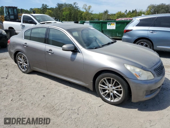 2008 Infiniti G35 x with VIN JNKBV61F88M272489, listed as a Copart auction lot 50193775 with 172,068 mi miles and Salvage Title. Bid and sale history available at DreamBid. Image 4.