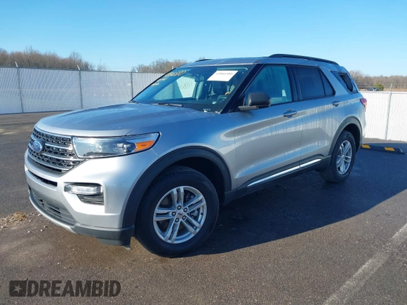 2022 Ford Explorer XLT with VIN 1FMSK8DH2NGA63497, listed as a IAAI auction lot 41866580 with 54,616 mi miles. Bid and sale history available at carsss.com. Image 18.