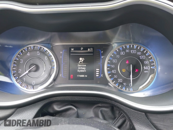 2016 Chrysler 200 Limited with VIN 1C3CCCAB5GN157031, listed as a IAAI auction lot 42121143 with 174,988 mi miles. Bid and sale history available at carsss.com. Image 7.