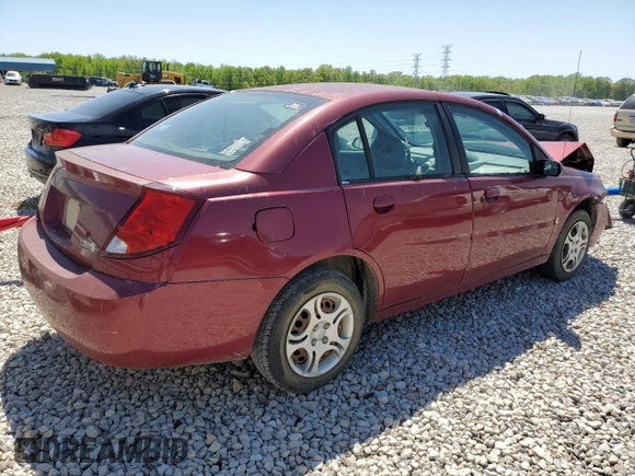 2004 Saturn ION with VIN 1G8AJ52F84Z140700, listed as a Copart auction lot 53233665 with Not Provided miles and Salvage Title. Bid and sale history available at carsss.com. Image 3.