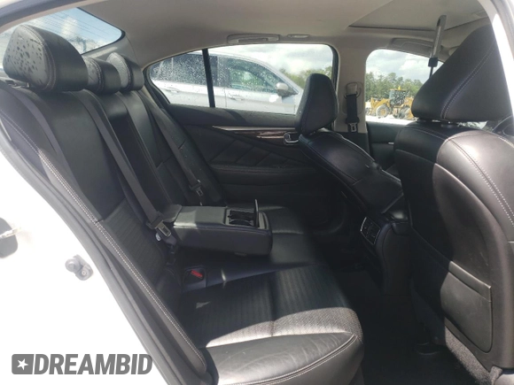 2015 Infiniti Q50 Premium with VIN JN1BV7APXFM343157, listed as a Copart auction lot 56876025 with 109,054 mi miles and Salvage title. Bid and sale history available at DreamBid. Image 10.