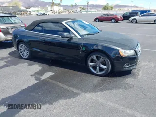 2010 Audi A5 Premium Plus with VIN WAULFAFH3AN011574, listed as a IAAI auction lot 41944885 with 1 mi miles. Bid and sale history available at carsss.com. Image 1.