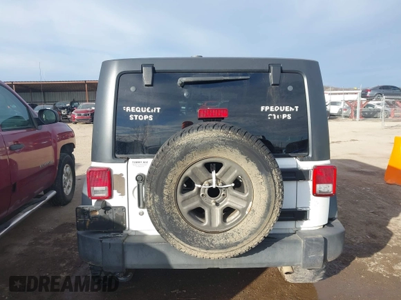 2017 Jeep Wrangler Unlimited Sport with VIN 1C4BJWDG2HL721379, listed as a IAAI auction lot 41314767 with 174,228 mi miles. Bid and sale history available at carsss.com. Image 16.