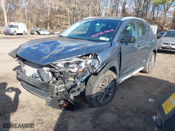 2021 Hyundai Tucson Sport with VIN KM8J3CAL6MU389601, listed as a IAAI auction lot 40985601 with 66,013 mi miles. Bid and sale history available at carsss.com. Image 6.