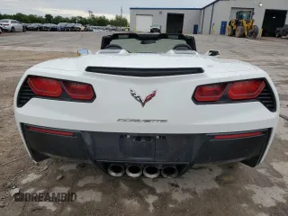 2016 Chevrolet Corvette 1LT z VIN 1G1YB3D71G5123625, wystawiony jako Copart lot #53939265 z przebiegiem 55 049 mil mil oraz Szkoda całkowita • Salvage title. Historia ofert i sprzedaży dostępna na DreamBid. Obrazek 6.