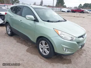 2013 Hyundai Tucson GLS with VIN KM8JU3AC8DU578537, listed as a IAAI auction lot 41652454 with NaN miles. Bid and sale history available at carsss.com. Image 1.