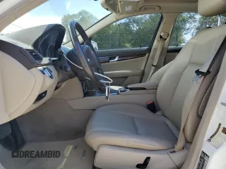 2011 Mercedes-Benz C 300 Sport with VIN WDDGF8BB2BR164820, listed as a Copart auction lot 53251255 with 142,314 mi miles and Salvage title. Bid and sale history available at DreamBid. Image 7.