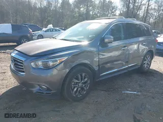 2015 Infiniti QX60 with VIN 5N1AL0MN2FC543046, listed as a IAAI auction lot 41622304 with 153,788 mi miles. Bid and sale history available at carsss.com. Image 17.