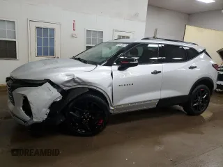 2020 Chevrolet Blazer LT z VIN 3GNKBHRS5LS626394, wystawiony jako Copart lot #55733975 z przebiegiem 37 228 mil mil oraz Nie do naprawy • Non repairable. Historia ofert i sprzedaży dostępna na DreamBid. Obrazek 1.