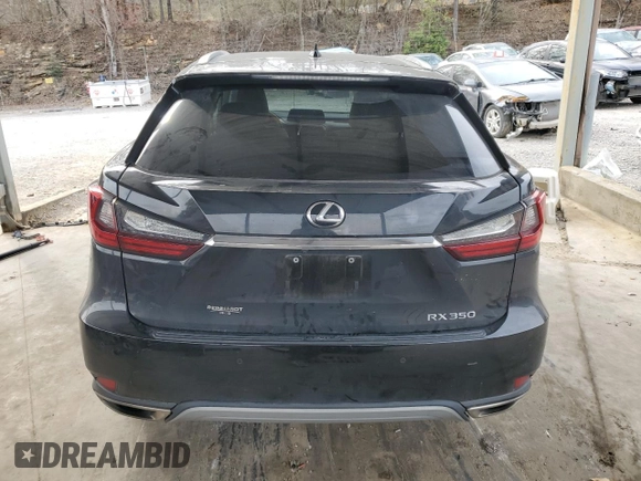2020 Lexus RX with VIN 2T2HZMAA0LC158898, listed as a Copart auction lot 47769705 with 102,717 mi miles and Salvage Title. Bid and sale history available at carsss.com. Image 6.