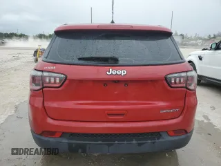 2018 Jeep Compass Sport with VIN 3C4NJCAB6JT409466, listed as a Copart auction lot 54982045 with 81,985 mi miles and Salvage title. Bid and sale history available at DreamBid. Image 6.