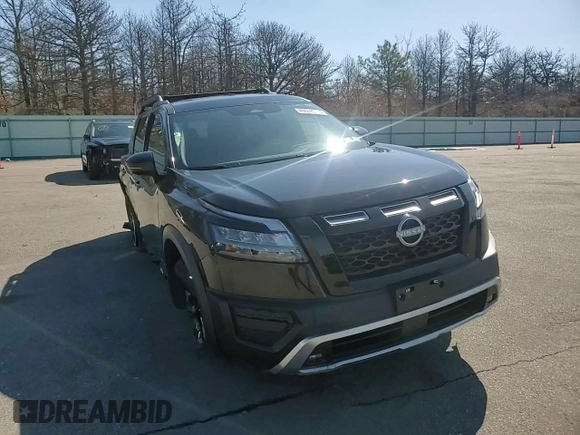 2024 Nissan Pathfinder Rock Creek with VIN 5N1DR3BD1RC224796, listed as a Copart auction lot 49659205 with 22,800 mi miles and Salvage title. Bid and sale history available at DreamBid. Image 12.
