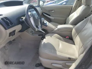 2011 Toyota Prius I with VIN JTDKN3DU7B0290782, listed as a Copart auction lot 50929045 with 121,115 mi miles and Salvage Title. Bid and sale history available at carsss.com. Image 7.