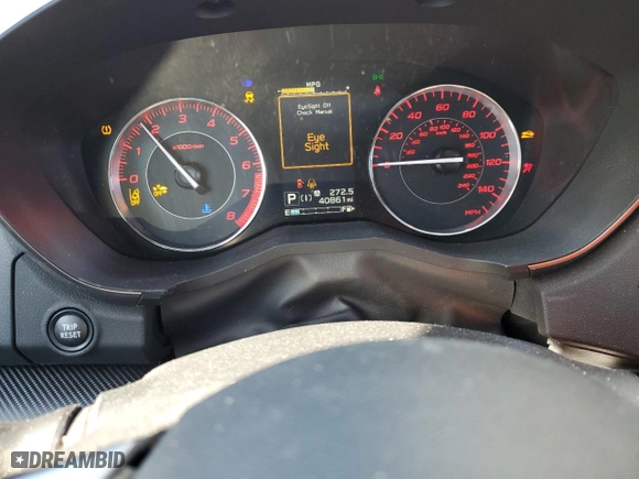 2023 Subaru Impreza Sport with VIN 4S3GTAM69P3700344, listed as a Copart auction lot 44818495 with 40,861 mi miles and Salvage Title. Bid and sale history available at carsss.com. Image 9.