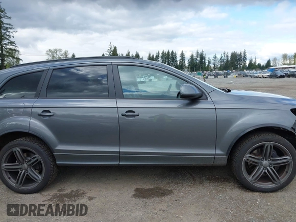 2014 Audi Q7 3.0T S line Prestige with VIN WA1DGAFE9ED005679, listed as a IAAI auction lot 42010534 with 46,235 mi miles. Bid and sale history available at carsss.com. Image 13.