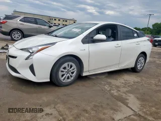 2017 Toyota Prius Two z VIN JTDKBRFU3H3041377, wystawiony jako Copart lot #58747625 z przebiegiem 54 773 mil mil oraz Szkoda całkowita • Salvage title. Historia ofert i sprzedaży dostępna na DreamBid. Obrazek 1.