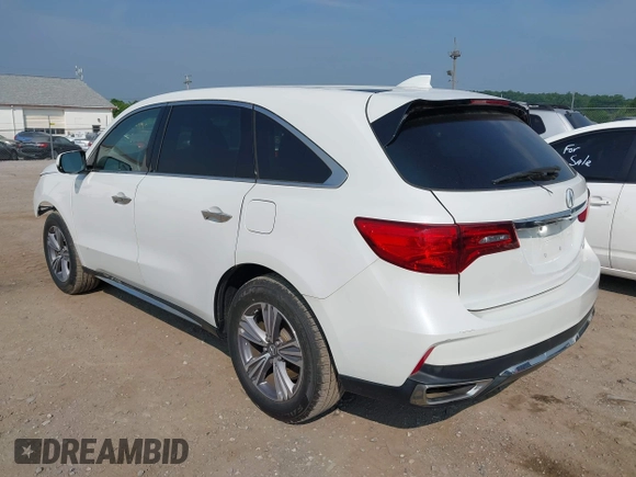 2020 Acura MDX with VIN 5J8YD4H34LL031429, listed as a IAAI auction lot 42422159 with 33,890 mi miles and . Bid and sale history available at DreamBid. Image 3.