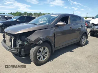 2011 Kia Sportage LX with VIN KNDPBCA2XB7110381, listed as a Copart auction lot 65434035 with 117,025 mi miles and Salvage title. Bid and sale history available at DreamBid. Image 1.