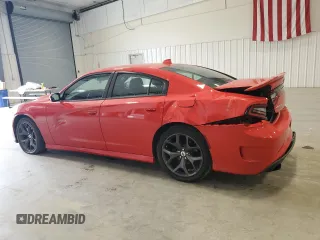 2019 Dodge Charger R/T with VIN 2C3CDXCT5KH575424, listed as a Copart auction lot 51087235 with 53,839 mi miles and Clean Title. Bid and sale history available at DreamBid. Image 2.