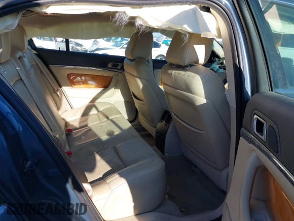 2010 Lincoln MKS with VIN 1LNHL9ER7AG614814, listed as a IAAI auction lot 41283370 with 1 mi miles. Bid and sale history available at carsss.com. Image 8.