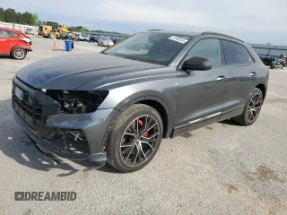 2023 Audi Q8 Prestige z VIN WA1FVBF16PD035422, wystawiony jako Copart lot #51548245 z przebiegiem 21 126 mil mil oraz Szkoda całkowita • Salvage title. Historia ofert i sprzedaży dostępna na DreamBid. Obrazek 1.
