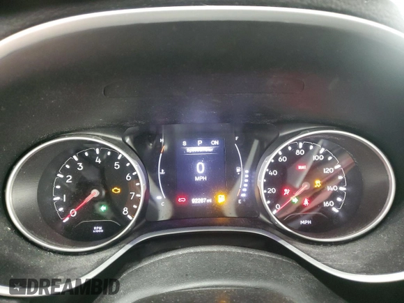 2019 Jeep Compass Sport с VIN 3C4NJDAB8KT703927, выставлен на аукционе Copart как лот 45203545 с пробегом 92 267 миль миль и Списание • Salvage title. История ставок и продаж доступна на DreamBid. Изображение 9.