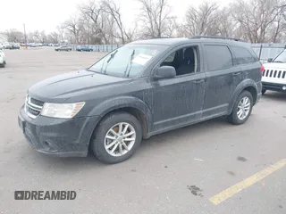 2013 Dodge Journey SXT with VIN 3C4PDCBB2DT561182, listed as a IAAI auction lot 41616065 with 158,542 mi miles. Bid and sale history available at carsss.com. Image 2.
