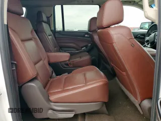 2018 Chevrolet Suburban Premier with VIN 1GNSCJKC5JR184384, listed as a Copart auction lot 53512255 with 161,503 mi miles and Salvage title. Bid and sale history available at DreamBid. Image 11.
