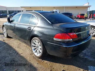 2007 BMW 7 Series 750Li with VIN WBAHN83507DT76059, listed as a IAAI auction lot 41437158 with Not Provided miles and . Bid and sale history available at DreamBid. Image 3.