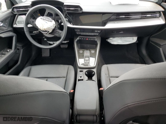 2024 Audi A3 Premium with VIN WAUAUDGY0RA077810, listed as a Copart auction lot 53355345 with 5,737 mi miles and Salvage Title. Bid and sale history available at carsss.com. Image 8.