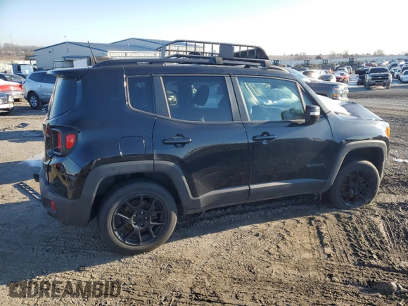 2020 Jeep Renegade Altitude with VIN ZACNJBBB8LPL97210, listed as a Copart auction lot 88880045 with Not provided miles and Salvage title. Bid and sale history available at DreamBid. Image 3.