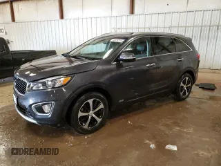 2016 Kia Sorento EX with VIN 5XYPHDA18GG028395, listed as a Copart auction lot 49079815 with 125,643 mi miles and Salvage Title. Bid and sale history available at DreamBid. Image 1.