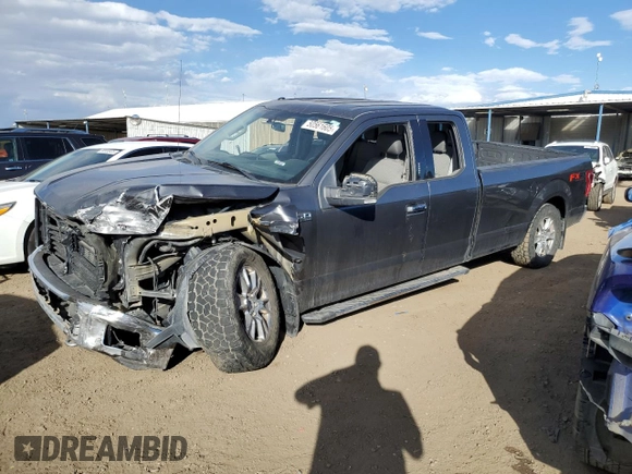 2016 Ford F-150 XLT with VIN 1FTEX1EF8GKD43898, listed as a Copart auction lot 50561605 with 187,249 mi miles and Salvage Title. Bid and sale history available at carsss.com. Image 1.
