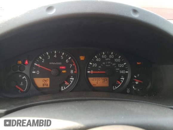 2005 Nissan Frontier LE with VIN 1N6AD06W65C402760, listed as a Copart auction lot 59474475 with 129,907 mi miles and Clean title. Bid and sale history available at DreamBid. Image 9.