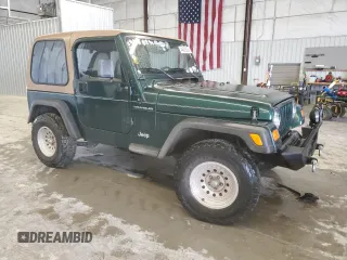 2000 Jeep Wrangler SE with VIN 1J4FA29P3YP801389, listed as a Copart auction lot 44803835 with 131,945 mi miles and Clean Title. Bid and sale history available at carsss.com. Image 4.