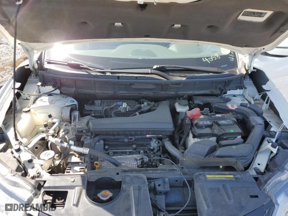 2017 Nissan Rogue S with VIN 5N1AT2MV3HC754058, listed as a Copart auction lot 52511645 with 100,559 mi miles and Salvage Title. Bid and sale history available at carsss.com. Image 12.