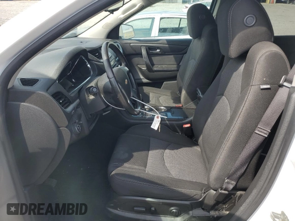 2017 Chevrolet Traverse LT with VIN 1GNKRGKD2HJ185642, listed as a Copart auction lot 51357735 with 93,141 mi miles and Salvage Title. Bid and sale history available at DreamBid. Image 7.
