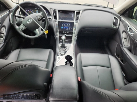 2017 Infiniti Q50 Signature Edition z VIN JN1EV7AP5HM741196, wystawiony jako Copart lot #59288455 z przebiegiem 107 827 mil mil oraz Szkoda całkowita • Salvage title. Historia ofert i sprzedaży dostępna na DreamBid. Obrazek 8.