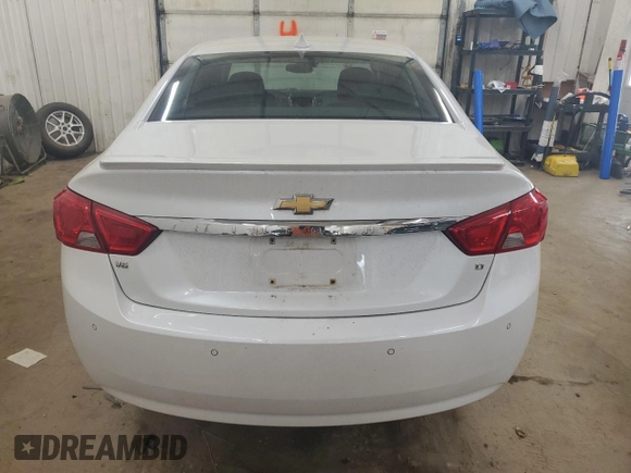 2015 Chevrolet Impala LT with VIN 1G1125S38FU137345, listed as a Copart auction lot 55226425 with 168,257 mi miles and Salvage Title. Bid and sale history available at DreamBid. Image 6.