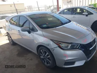 2021 Nissan Versa SV with VIN 3N1CN8EV0ML878735, listed as a IAAI auction lot 42247366 with 106,748 mi miles and . Bid and sale history available at DreamBid. Image 1.